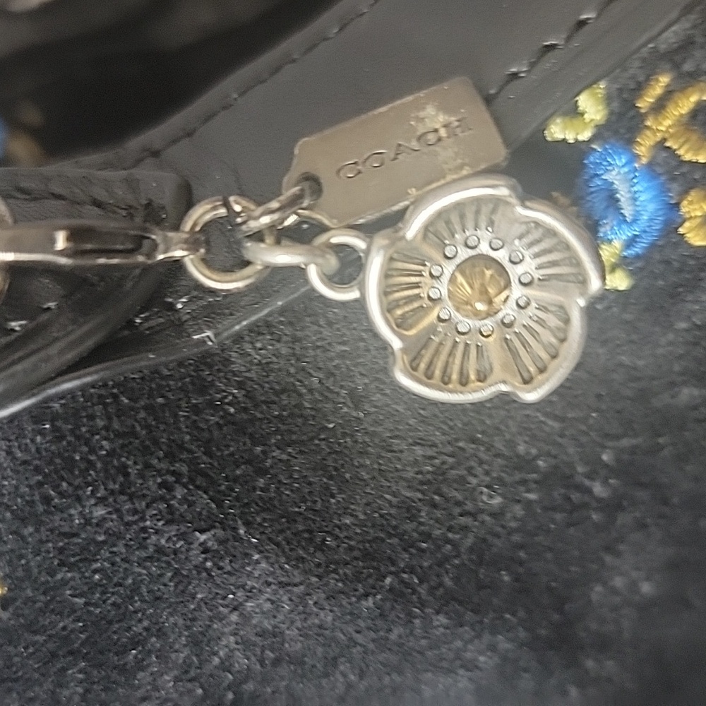 Coach City Hiker Floral Platform Wedge Bootie Size 6.5 - Picture 4 of 9